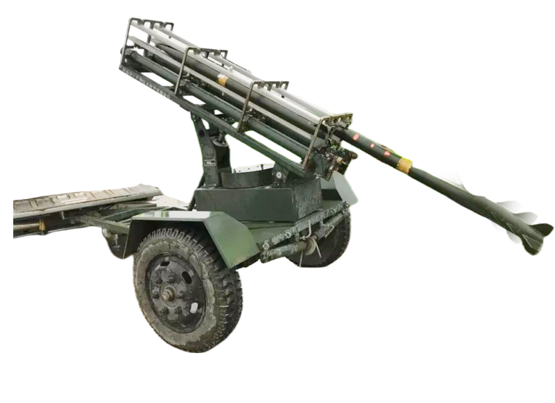 人工影響天氣增雨 WR氣象火箭發射 皮卡掛車